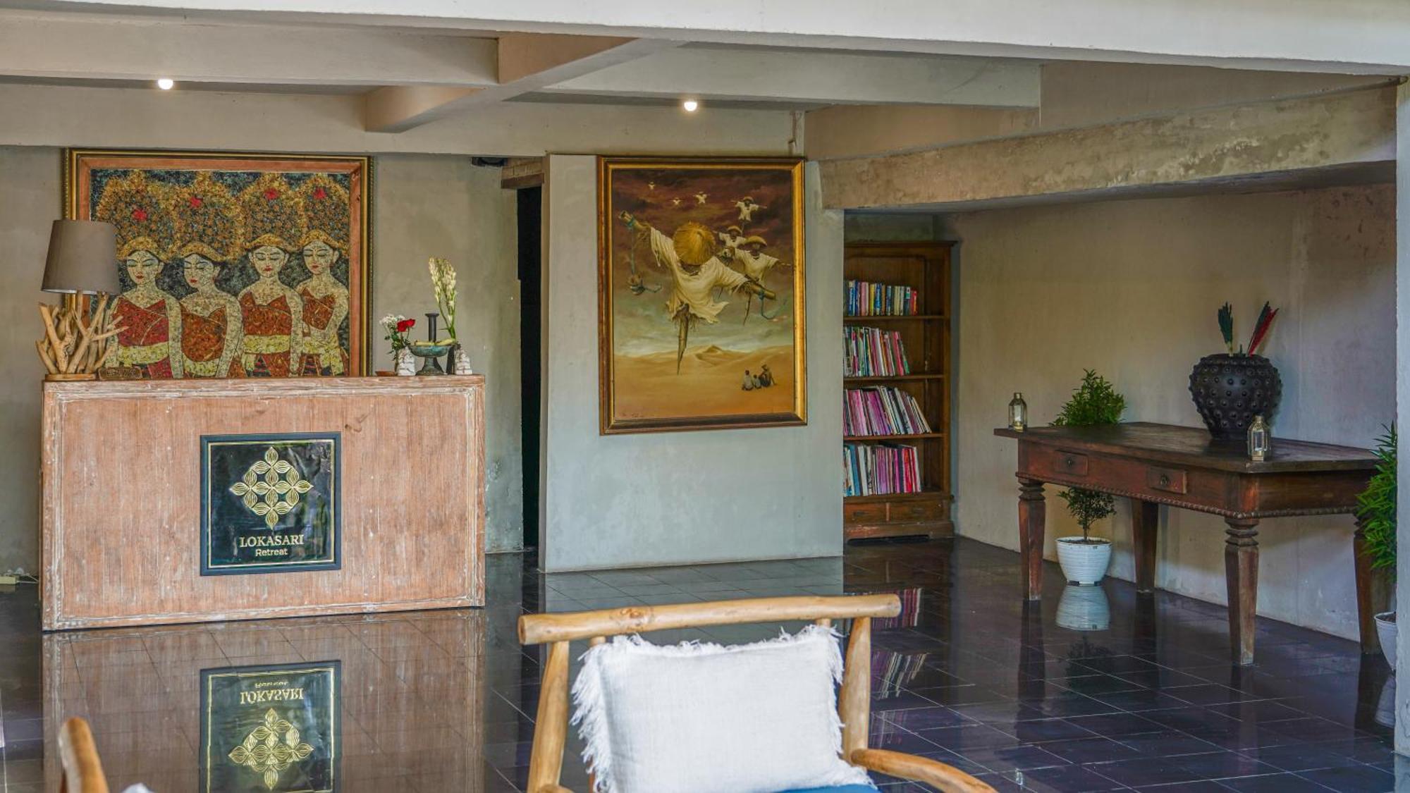 乌布 Lokasari Retreat酒店 外观 照片
