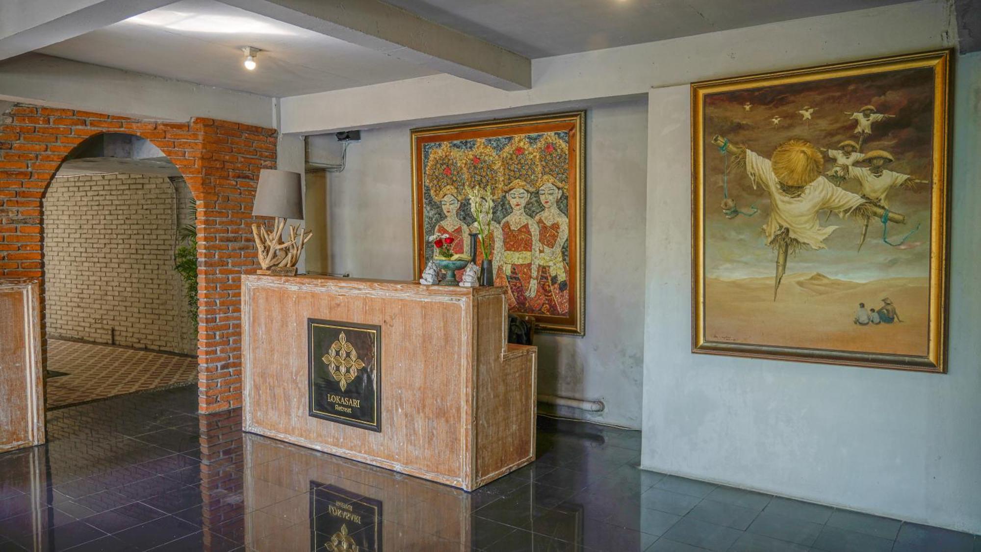 乌布 Lokasari Retreat酒店 外观 照片