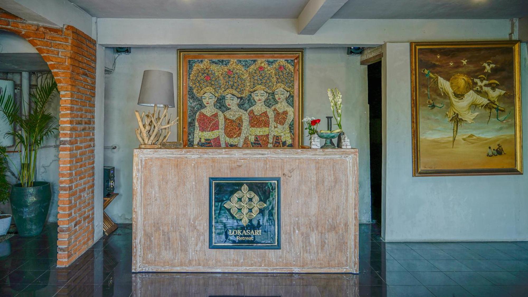 乌布 Lokasari Retreat酒店 外观 照片